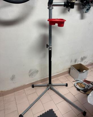 Cavalletto manutenzione bici