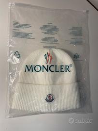 Berretto moncler bianco