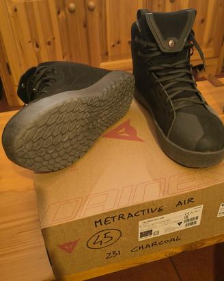 Dainese Metractive Air, tg 45, scarpe moto