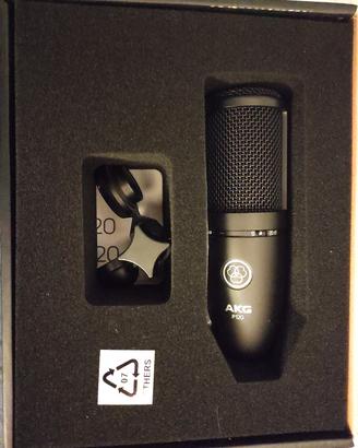 MICROFONO CONDENSATOR AKG P120 PERFETTE CONDIZIONI