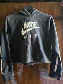 Felpa Nike Air cappuccio nera 