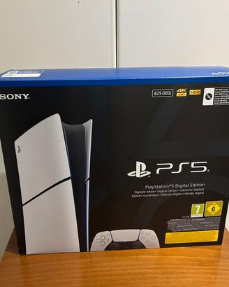NUOVA PS5 digital 825 gb con garanzia