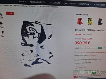 stivali cross - PROFESSIONALI