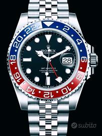 Rolex Gmt pepsi jubilee 126710BLRO like new 2019