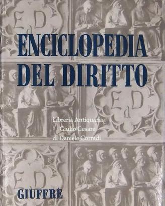 Enciclopedia del Diritto Giuffrè, opera completa