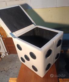 Pouf/contenitore Vintage