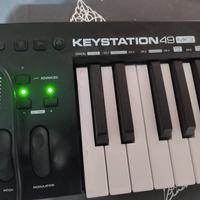 tastiera midi M-audio keystation