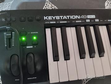 tastiera midi M-audio keystation