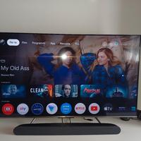 TV TCL Qled  55"" + Soundbar  TCL