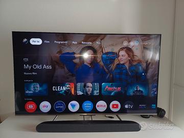 TV TCL Qled  55"" + Soundbar  TCL