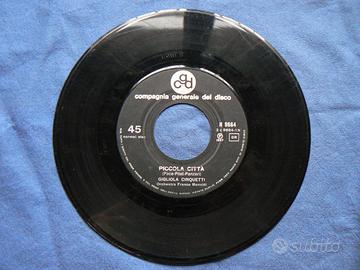 45 giri Gigliola Cinquetti piccola città-miilie