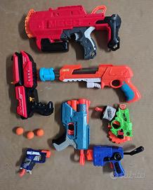 Nerf blocco misto pistole e fucili