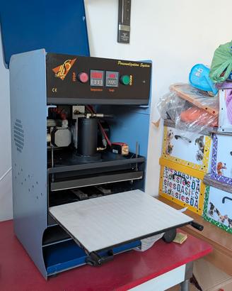 termo pressa idraulica serigrafia