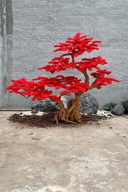 🌳 Pino Rosso – Bonsai Artificiale alta qualità 