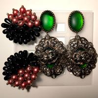 orecchini vintage anni 80