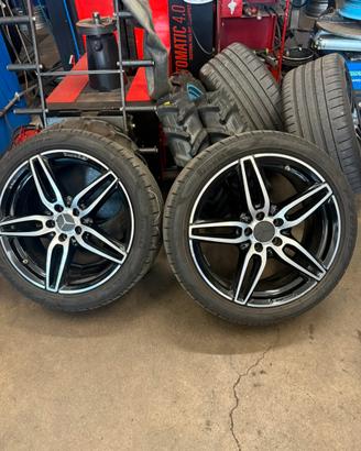 Cerchioni R19  Mercedes AMG doppia misuea
