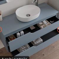 Mobile per lavabo d'appoggio