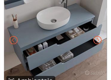 Mobile per lavabo d'appoggio