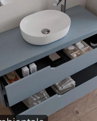 Mobile per lavabo d'appoggio