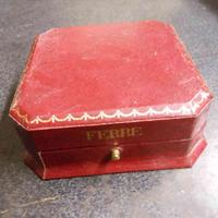 G.F. FERRE' scatola porta orecchini VINTAGE wbx70