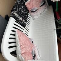 Panchina in plastica da giardino