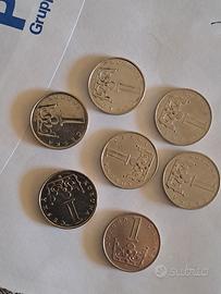 lotto monete da collezione 1 koruna 
