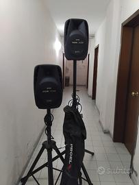 2 Altoparlanti Gemini ES-08P 300 W ATTIVO