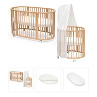 Set culla e lettino stokke sleepi + materasso