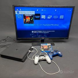 Playstation Sony PS4 Slim 1TB CUH-2216B con 2 cont