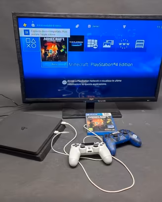 Playstation Sony PS4 Slim 1TB CUH-2216B con 2 cont