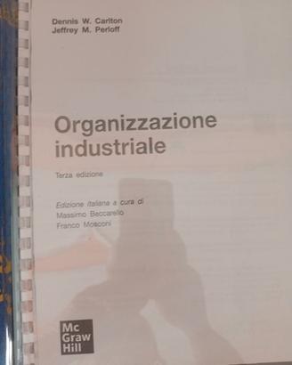 Organizzazione industriale terza edizione