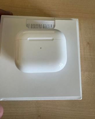 Custodia apple originale  air pods gen 3 lightning