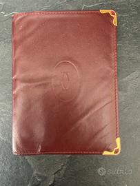 Cartier Must portafogli portacarte documenti