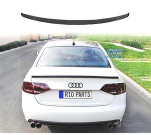 SPOILER AUDI A4 B8 08-15 CARBONIO
