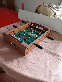 Calcio balilla in legno