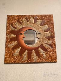 Specchi sole luna da appendere quadro