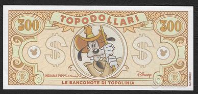 Disney - banconota di Topolinia da 300 Topodollari