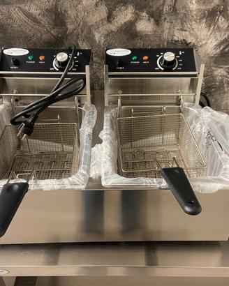 FRIGGITRICE 6+6 LT NUOVA CON GARANZIA