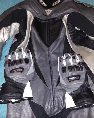 Tuta moto Dainese Flanker Grigia taglia 54