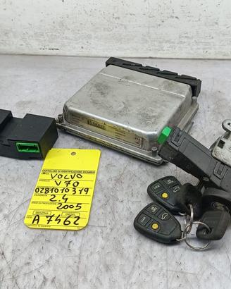 KIT CENTRALINA MOTORE VOLVO V70 2° Serie 02810103