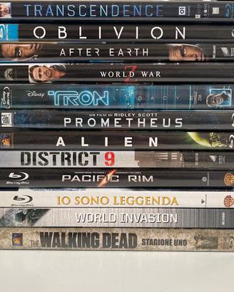 Lotto 12 Blu-Ray Sci-Fi - Alien, Tron e altri