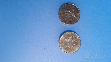 Moneta lire 50 piccola micro 1993