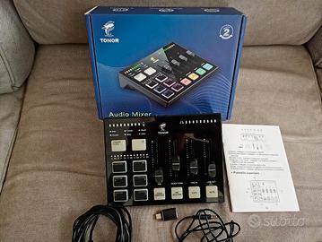 TONOR TX310 Audio Mixer per Streaming