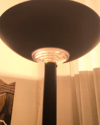 lampada da terra (piantana) color nero opaco