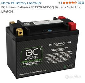 Batteria Moto Litio LiFePO4