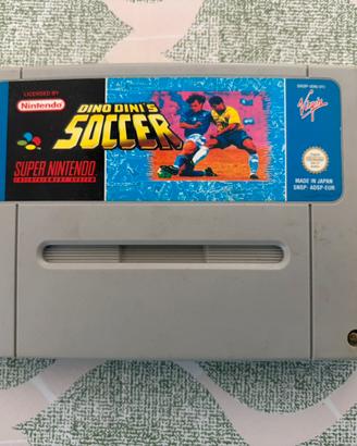 Super Nintendo - Dino Dini’s Soccer - Pal Version