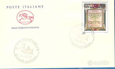 Buste primo giorno di emissione anno 1998