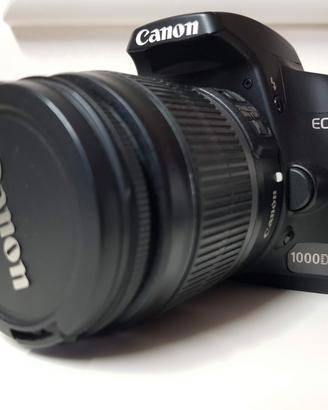 Canon 1000d + obiettivi e Flash canon speedlite