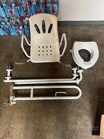 Seduta vasca da bagno per portatori di handicap