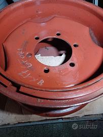 2 Cerchi in acciaio trasporto o agricoltura da 17"